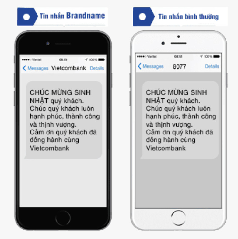 Vì sao doanh nghiệp nên dùng SMS Brandname thay vì dùng SMS thông thường